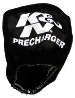 K&N Air Filter Wrap - PRECHARGER WRAP,BLK.,UNIVERSAL