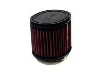 K&N Universal Rubber Filter - 2-1/4"FLG, 4-1/2" X 3-3/4", 4"H, O