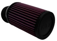 K&N Universal Rubber Filter - 2-7/16"20 DEG FLG, 3-3/4"OD, 6"H