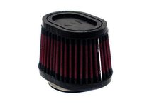 K&N Universal Rubber Filter - 2-1/8"FLG, 2-3/4"H, TPR/OVL, O/S L