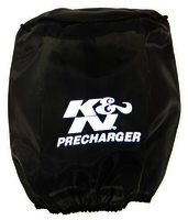 K&N Air Filter Wrap - PRECHARGER, BLK, CUSTOM, UNIVERSAL