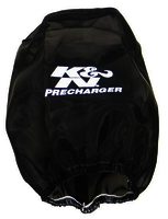 K&N Air Filter Wrap - PRECHARGER, BLK, CUSTOM, UNIVERSAL