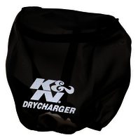 K&N Air Filter Wrap - DRYCHARGER WRAP; RU-5147, BLACK