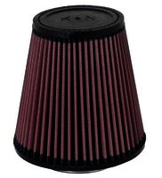 K&N Universal Rubber Filter - 3-3/8"FLG, 5-13/16"B, 4"T, 6"H