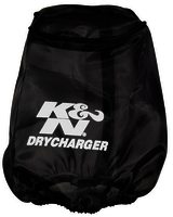 K&N Air Filter Wrap - DRYCHARGER WRAP; RU-5168, BLACK