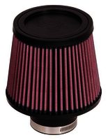 K&N Universal Rubber Filter - 2-1/2"FLG, 6"B, 5"T, 5"H