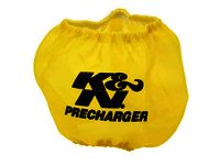 K&N Air Filter Wrap - PRECHARGER WRAP, YELLOW,SUZUKI