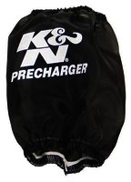 K&N Air Filter Wrap - PRECHARGER, BLACK, YAMAHA