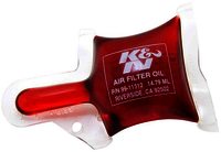 K&N Air Filter Oil - 1/2oz Pillow - FILTER OIL; 1/2 OZ PILLOW PA