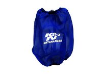 K&N Air Filter Wrap - DRYCHARGER WRAP, BLUE, CUSTOM