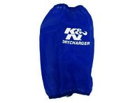 K&N Air Filter Wrap - DRYCHARGER WRAP, BLUE, CUSTOM