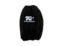 K&N Air Filter Wrap - DRYCHARGER WRAP, BLACK, CUSTOM