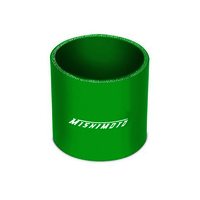 Mishimoto 76mm Straight Coupler, Green