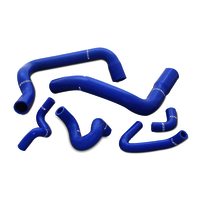 Mishimoto 86-93 GT/Cobra Ford Mustang Silicone Hose Kit, Blue