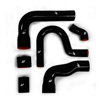 Mishimoto 09-11 Ford Focus RS MKII Silicone Turbo Hose Kit, Blac