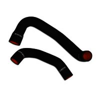 Mishimoto 97-06 Jeep Wrangler 6 Cyl Silicone Hose Kit, Black