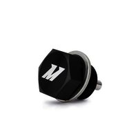 Mishimoto Magnetic Oil Drain Plug M20 x 1.5, Black