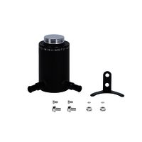 Mishimoto Aluminum Power Steering Reservoir Tank, Wrinkle Black