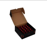 Mishimoto M12 X 1.5 Aluminium Competition Lug Nuts, Red