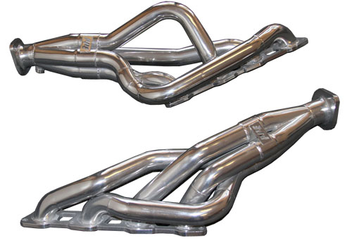 PPE engineering Lexus ISF race headers - Polished ceramic coatin