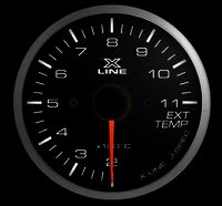 STRI X-line gauge 52mm Exhaust Gas Temperature