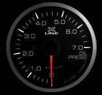 STRI X-line gauge 52mm Oil pressure