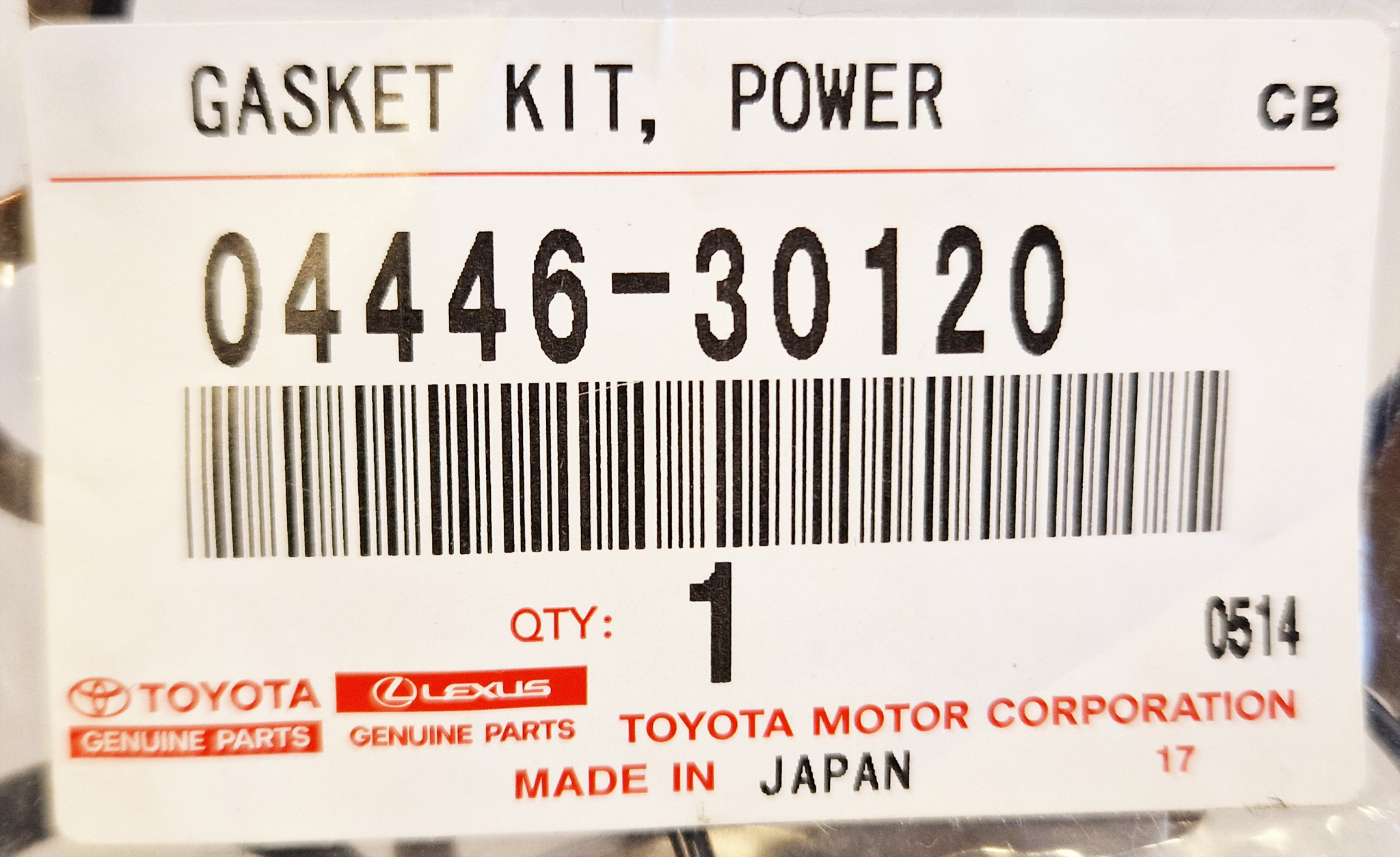 Toyota OEM revisieset stuurpomp 1JZ / 2JZ