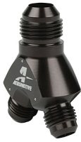 Aeromotive Y-Block, AN-08 - 2x AN-06