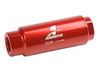 Aeromotive Filter, In-Line, 40-m Fabric Element, 3/8  NPT Port,