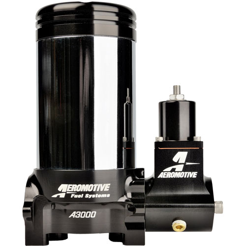 Aeromotive A3000 Drag Race Carbureted Fuel Pump And Regulator On