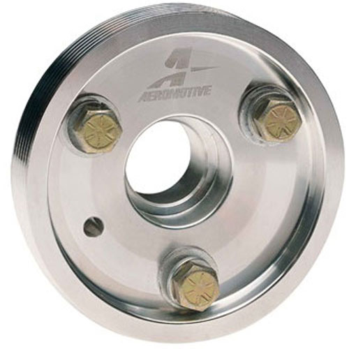 Aeromotive Billet, LT1 Crank. 34% Under drive Pulley (Serpentine