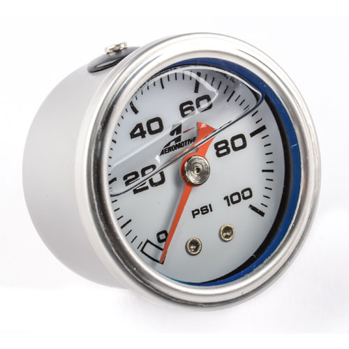 Aeromotive 0 to 100 psi Fuel Pressure Gauge