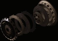 Carbonetic Twin plate Carbon Clutch - RB26 - 6 speed