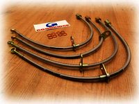 Goodridge steel braided brake line kit JZA80