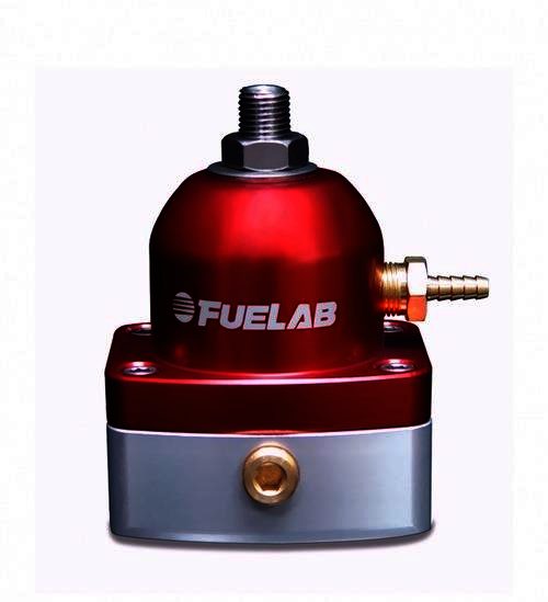 FUELAB 54501 Mini Fuel Pressure Regulator In-line AN-6 > AN-6 - Klik om te sluiten