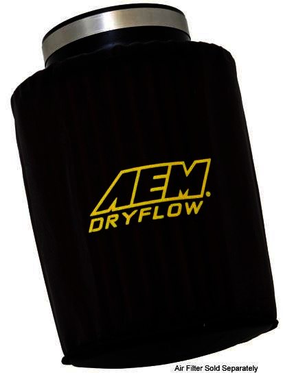 AEM PREFILTER; 6" BASE, 5-1/8" TOP, 7-1/8" TALL - Klik om te sluiten