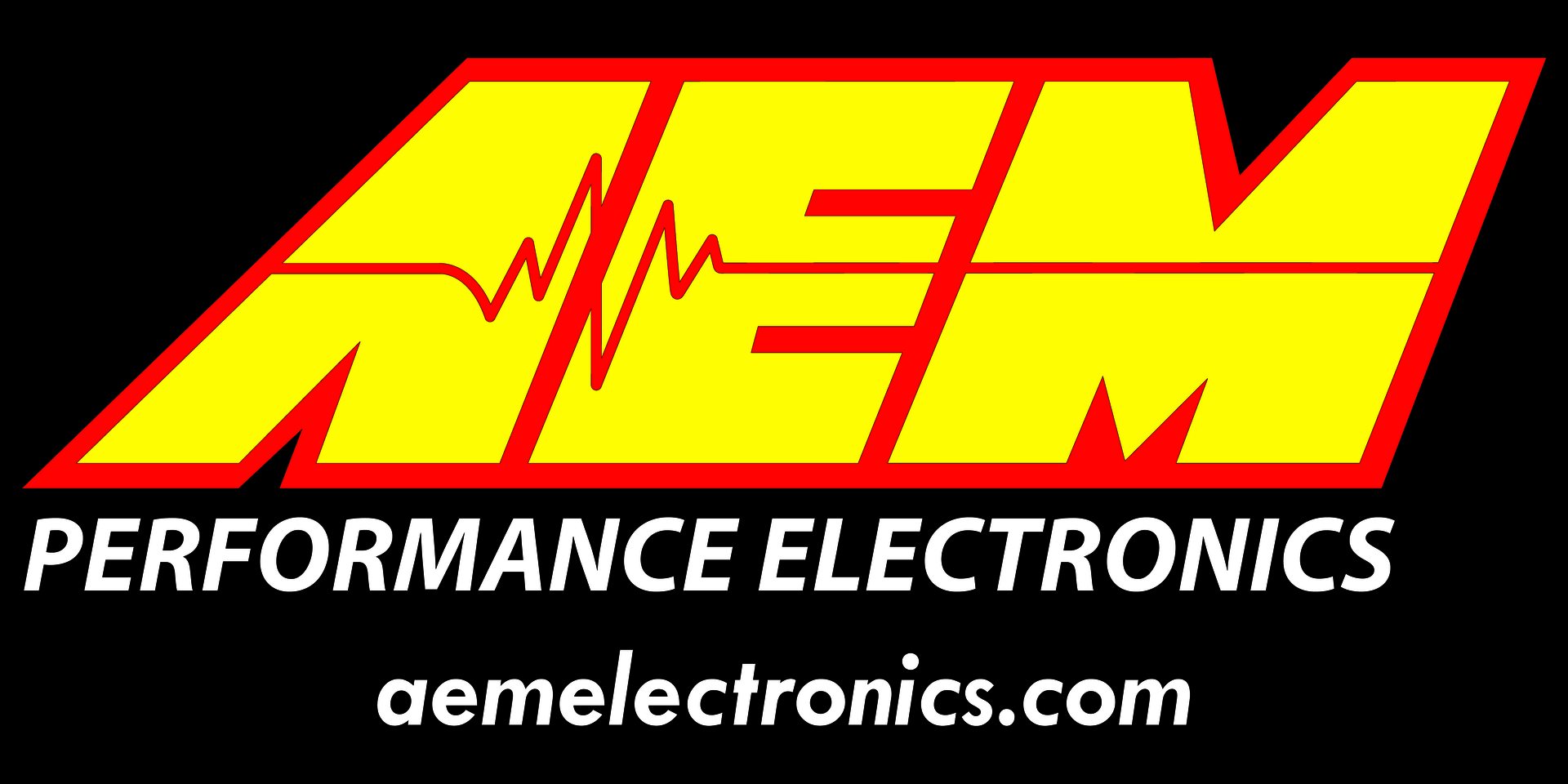 AEM AEM Performance Electronics Banner. 36" Tall X 72" Long - Klik om te sluiten