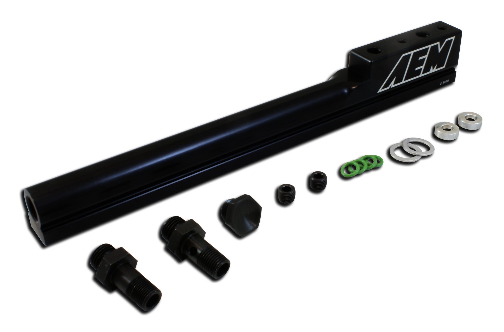 AEM High Volume Fuel Rail. Black. Honda D15B7, D15B8, D16A6 & D1 - Klik om te sluiten