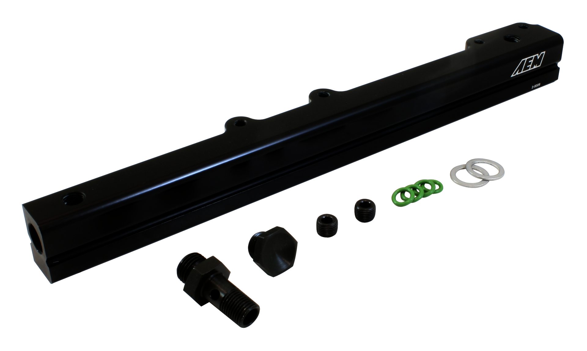 AEM High Volume Fuel Rail. Black. Honda D16Y7 & D16Y8 - Klik om te sluiten