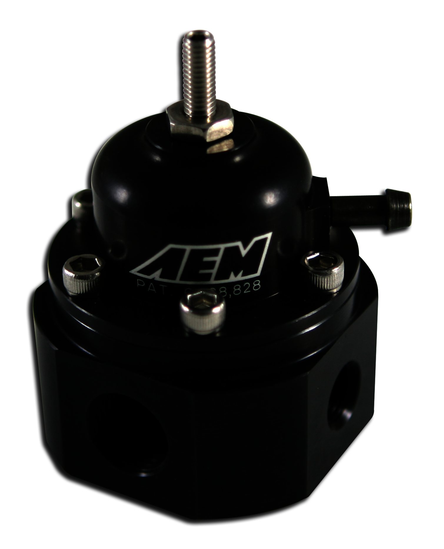 AEM Universal Adjustable Fuel Pressure Regulator. Black. Inlet: - Klik om te sluiten