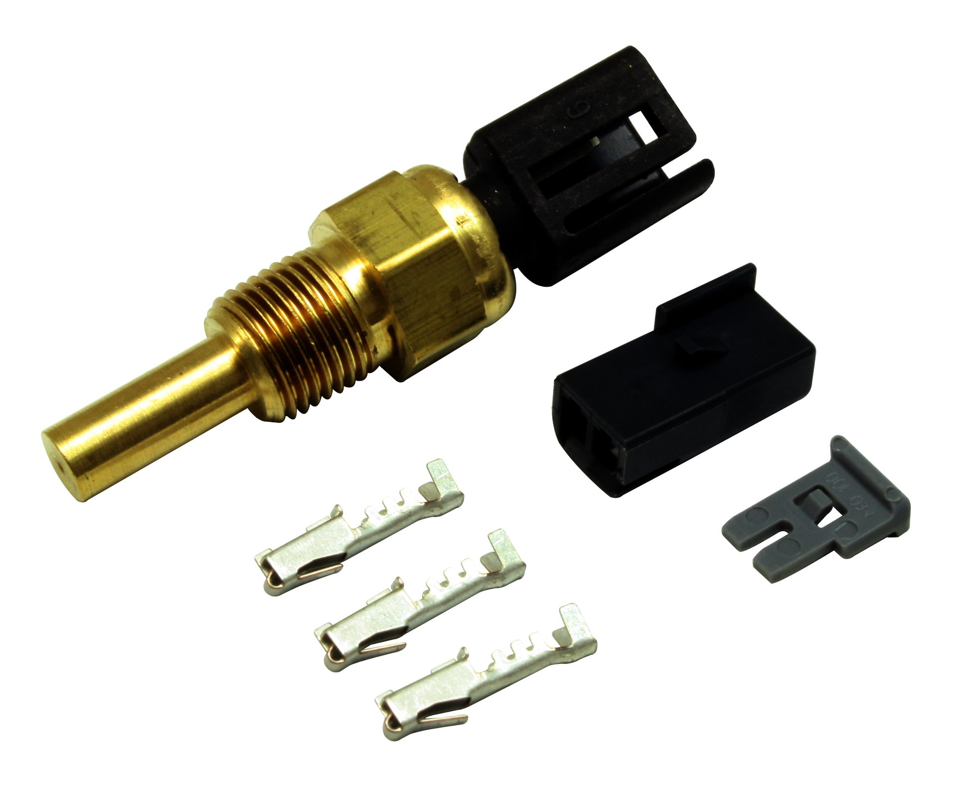 AEM Water Temp Sensor Kit. 1/8"NPT. Includes: Water Temp Sensor, - Klik om te sluiten