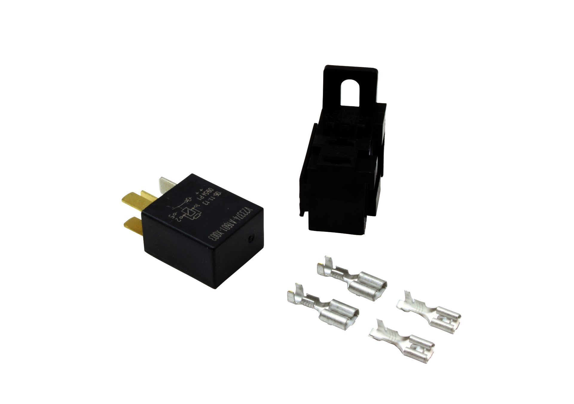 AEM Micro-Relay Kit. Includes: Micro-Relay, Connector, 2 Large P - Klik om te sluiten