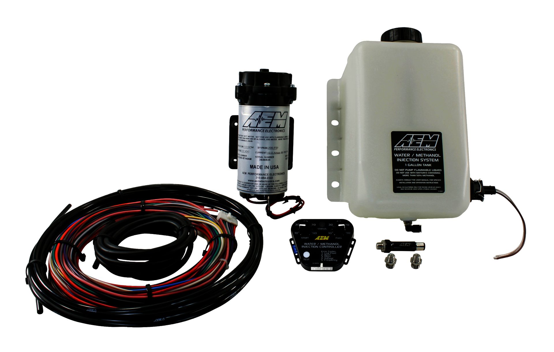 AEM V2 Water/Methanol Injection Kit, Multi Input Controller - 0- - Klik om te sluiten