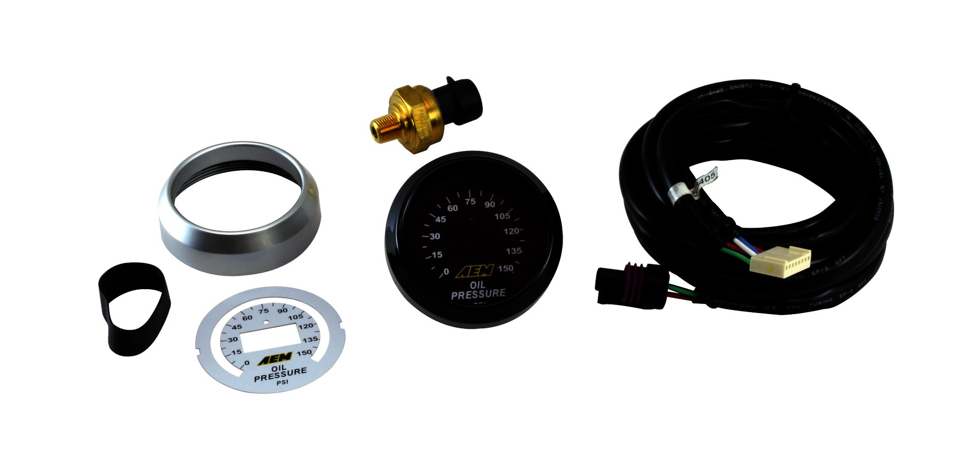 AEM Digital Oil Pressure Gauge. 0~150psi - Klik om te sluiten