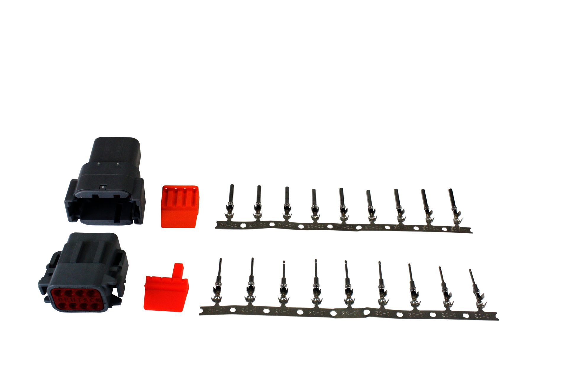 AEM DTM-Style 8-Way Connector Kit. Includes Plug, Receptacle, Pl - Klik om te sluiten