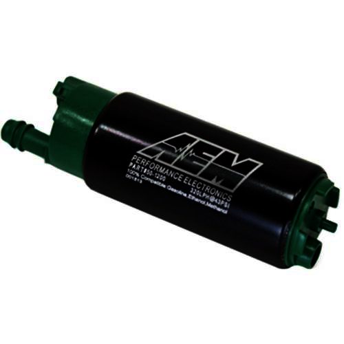 AEM 320lph E85-Compatible High Flow In-Tank Fuel Pump (Offset In - Klik om te sluiten