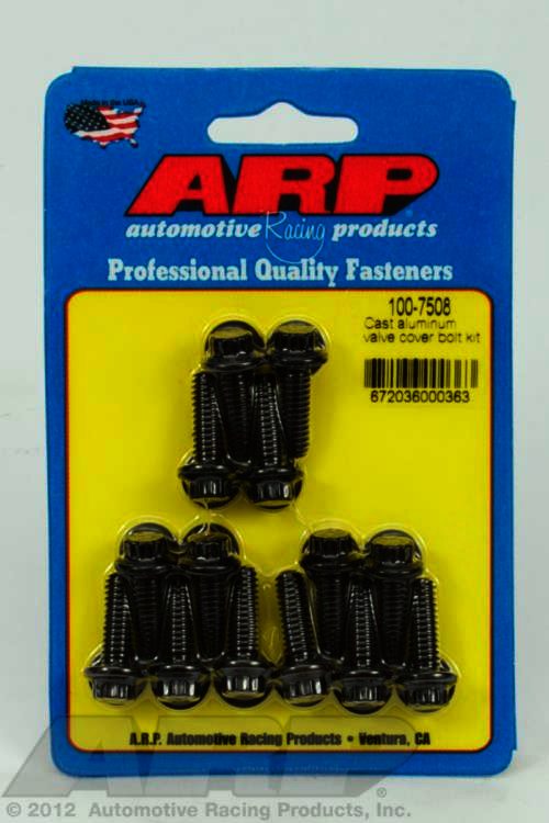 ARP Cast aluminum 12pt valve cover bolt kit - Klik om te sluiten