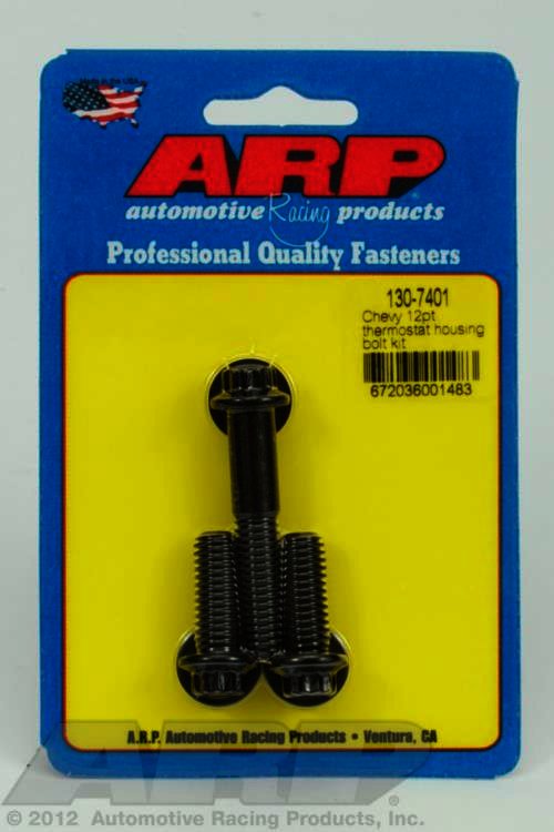 ARP Chevy 12pt thermostat housing bolt kit - Klik om te sluiten