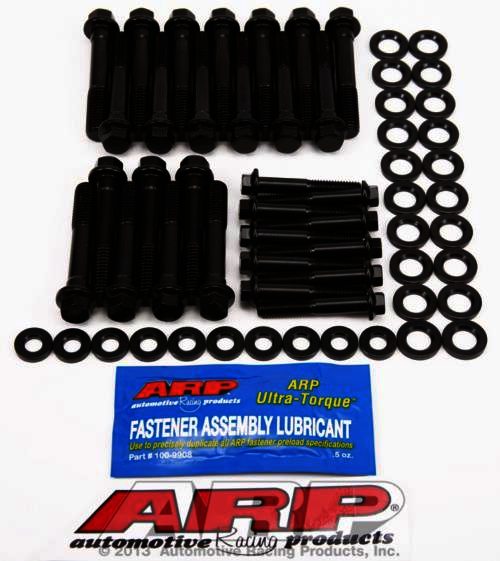 ARP SB Chevy Motown LS iron block w/LS series heads hbk - Klik om te sluiten