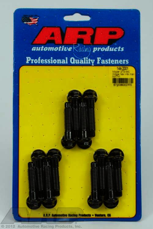 ARP Mopar 273-440 wedge hex intake manifold bolt kit - Klik om te sluiten